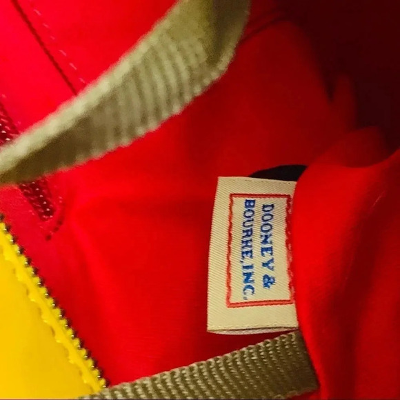 Dooney & Bourke Patent Leather Mustard Tote - Picture 7 of 7